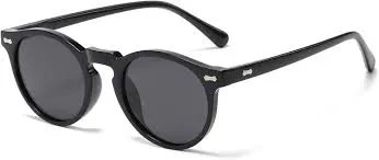 [1114] Polarized Retro Sunglasses