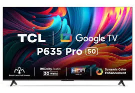 TCL 50" 4K Android TV 50P635