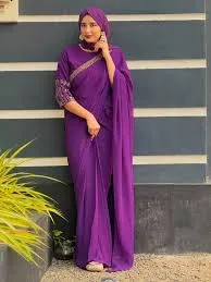 [1028] Georgette Saree with Blouse Piece