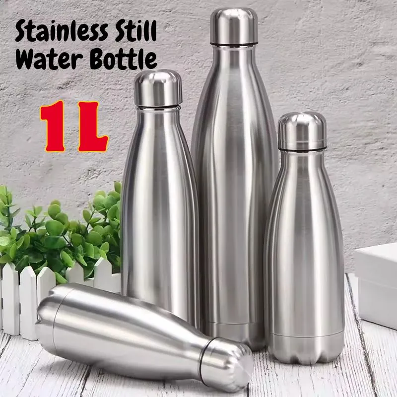 Stainless Steel Water Bottle 1L