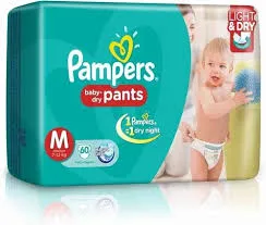 [1057] Pampers Baby Dry Diaper M