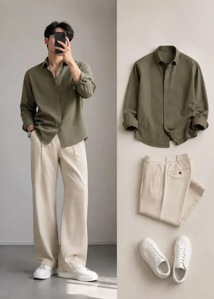 [1138] Eco-Friendly Linen Shirt