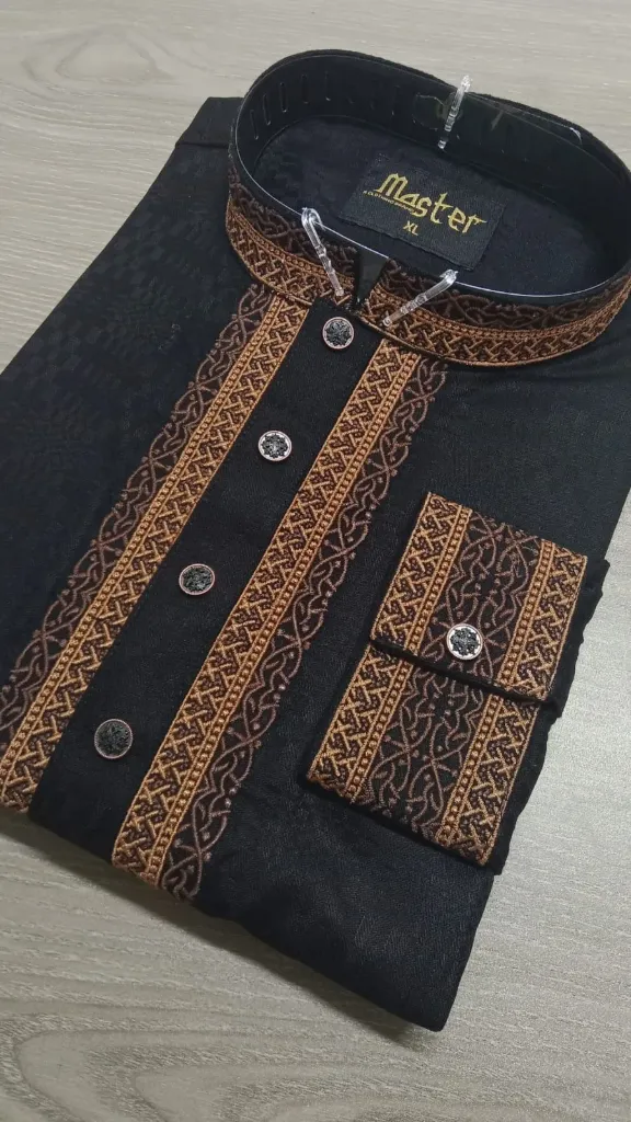 Master Panjabi Jet Black