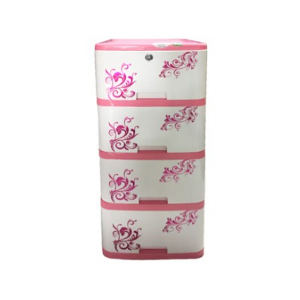 Smart Closet 4 Drawer Elite Pink