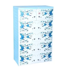 RFL Wardrobe Double 5D KD Deluxe Blue