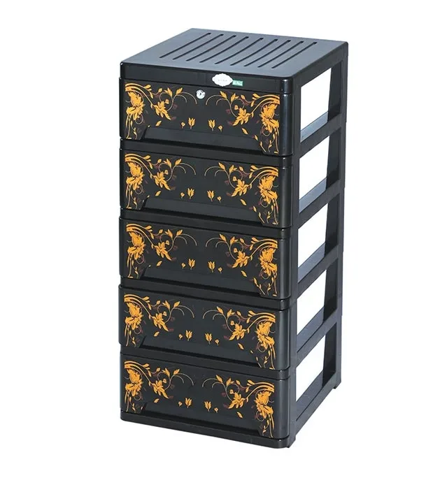 Amass Closet 5 Drawer Gold