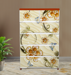 Elite Wardrobe (Double-5D)-Pearl Wood-TEL